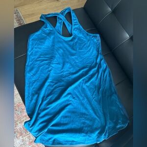 Swim cover up with mesh sides